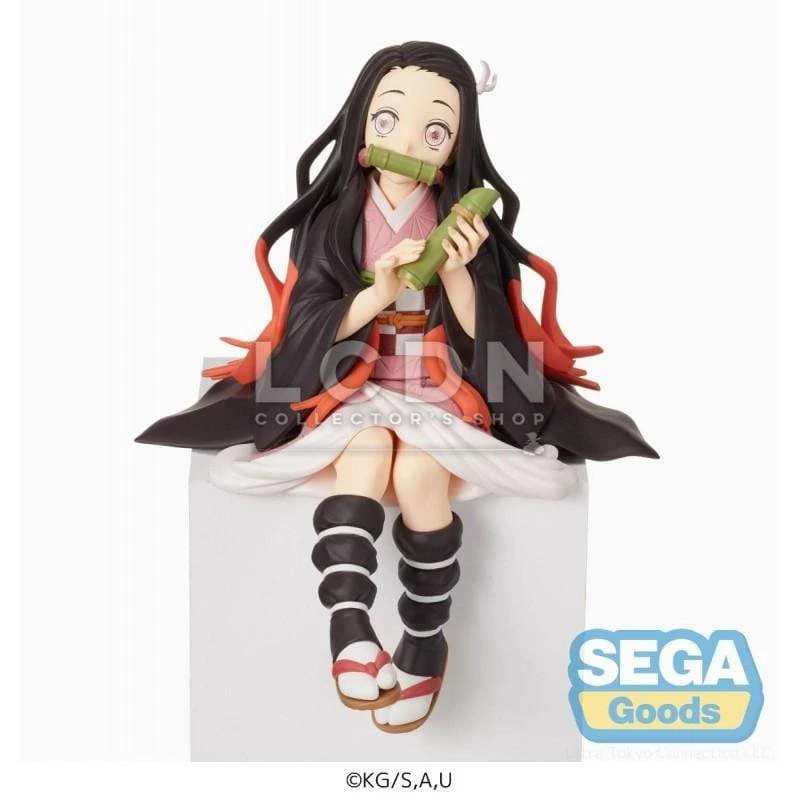 Sega Demon Slayer: Kimetsu No Yaiba Nezuko Kamado Premium Perching Figure 1 Sega Demon Slayer: Kimetsu No Yaiba Nezuko Kamado Premium Perching Figure