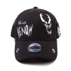 Marvel Venom Grunge Cap With Patches By DIfuzed