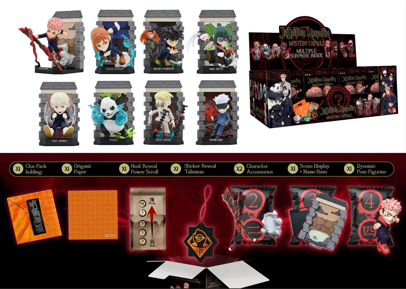 JUJUTSU KAISEN MYSTERY CAP. Surprise Box By Maxx (1 Random) 2 JUJUTSU KAISEN MYSTERY CAP. Surprise Box By Maxx (1 Random) - Image 2