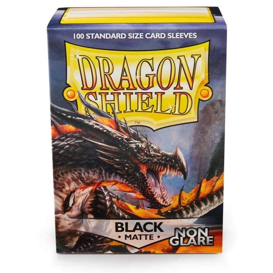 Dragon Shield Matte - Non-glare - Black Amina (100 Sleeves) 1 Dragon Shield Matte - Non-glare - Black Amina (100 Sleeves)