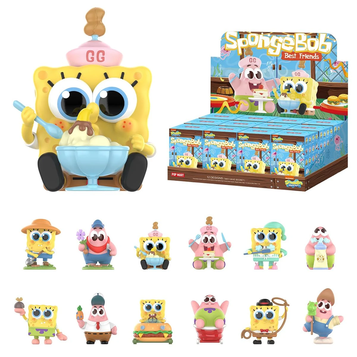 SpongeBob Best Friends Series Figures By Pop Mart (1 Random) 3 SpongeBob Best Friends Series Figures By Pop Mart (1 Random) - Image 3