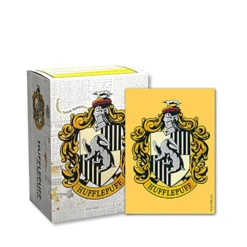 Dragon Shield Matte Art Sleeves Hufflepuff By Wizarding World
