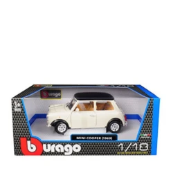 Mini Cooper1969 1/18 Scale Model Car By Bburago