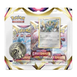 Pokemon TCG : Sword And Shield Lost Origins 3 Pack Booster Blisters