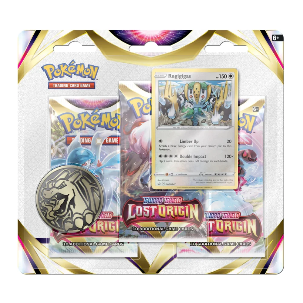 Pokemon TCG : Sword And Shield Lost Origins 3 Pack Booster Blisters 1 Pokemon TCG : Sword And Shield Lost Origins 3 Pack Booster Blisters