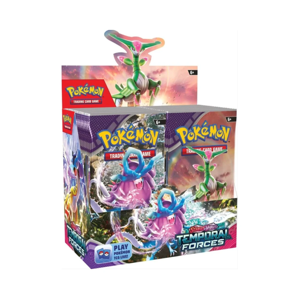 Pokemon TCG: Scarlet & Violet Temporal Forces (SV05) Booster Box 1 Pokemon TCG: Scarlet & Violet Temporal Forces (SV05) Booster Box