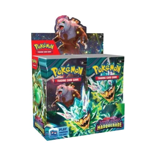 Pokemon TCG: Scarlet & Violet SV06- Twilight Masquerade Booster BOX 1 Pokemon TCG: Scarlet & Violet SV06- Twilight Masquerade Booster BOX