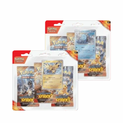 Pokemon TCG : Scarlet & Violet Surging Sparks (SV08)  3 Pack Blister EN (1 RANDOM)