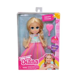 Love Diana Unicorn Princess Doll By Headstart