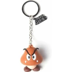 Difuzed Nintendo - Goomba Rubber 3D Keychain