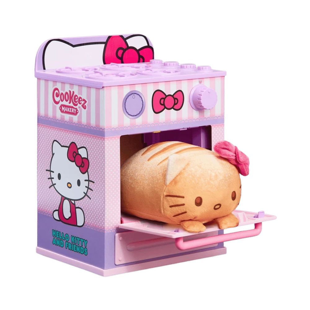 COOKEEZ MAKERY HELLO KITTY OVEN TREATZ B/O 1 COOKEEZ MAKERY HELLO KITTY OVEN TREATZ B/O