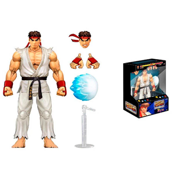 JADA Street Fighter II Ryu 6" Action Figure 2 JADA Street Fighter II Ryu 6" Action Figure - Image 2