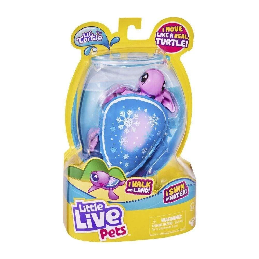 Little Live Pets Lil' Turtle Snow Breeze 1 Little Live Pets Lil' Turtle Snow Breeze
