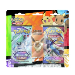 Pokemon TCG : Eraser 2 Pack Blister Set