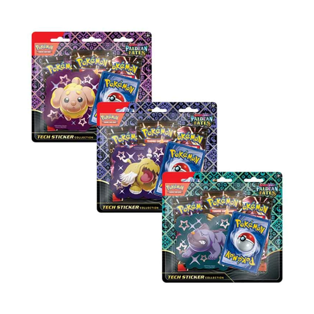 Pokemon TCG: SCARLET-VIOLET - PALDEA FATES SV4.5 Tech Sticker Collect EN (1 Random) 1 Pokemon TCG: SCARLET-VIOLET - PALDEA FATES SV4.5 Tech Sticker Collect EN (1 Random)
