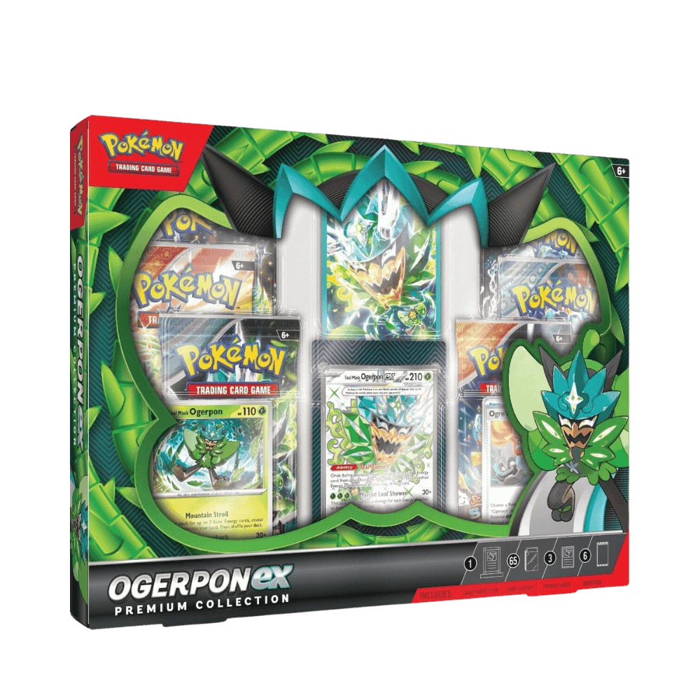 Pokemon TCG: Scarlet & Violet Ogerpon EX Premium Collection 1 Pokemon TCG: Scarlet & Violet Ogerpon EX Premium Collection