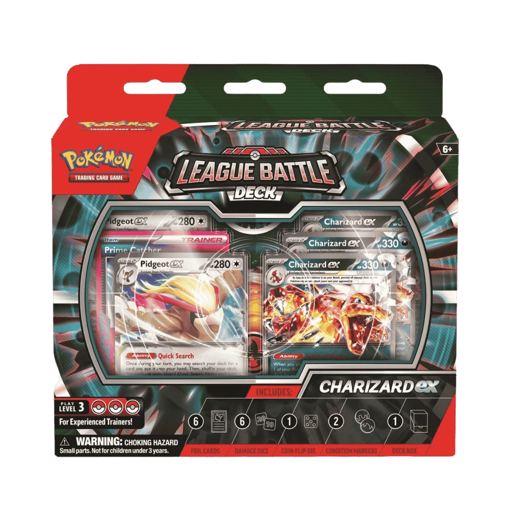 Pokemon TCG : Charizard EX League Battle Deck 2024 1 Pokemon TCG : Charizard EX League Battle Deck 2024