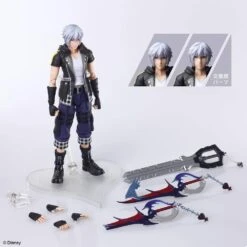 Square Enix Kingdom Hearts III Bring Arts Riku (Ver.2) 7 Square Enix Kingdom Hearts III Bring Arts Riku (Ver.2) -Little Things Toys 352260 000 004