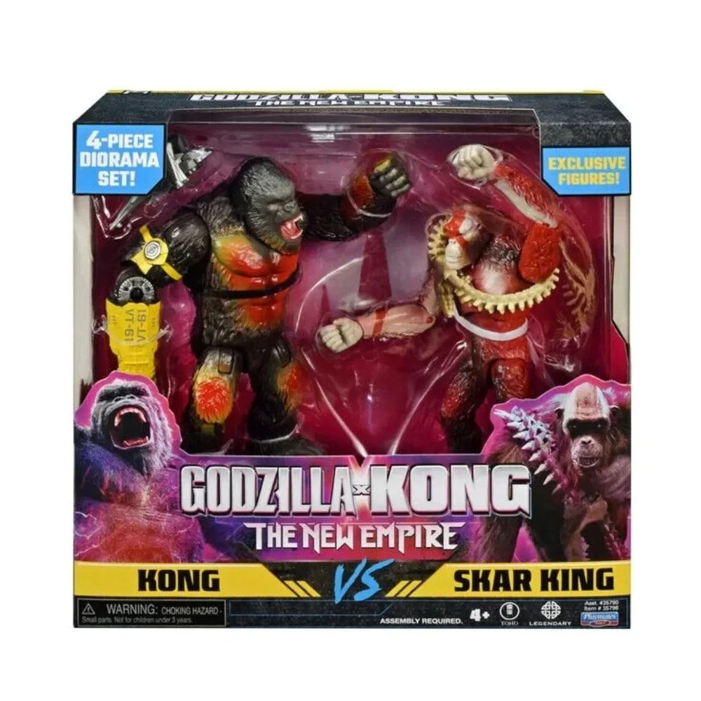 Godzilla X Kong Basic Fig. 6" 2-Pack - Godzilla Vs Shimo 2 Godzilla X Kong Basic Fig. 6" 2-Pack - Godzilla Vs Shimo - Image 2