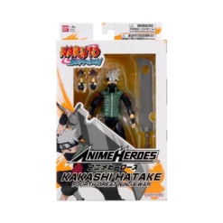 Bandai Naruto Shippuden Kakashi Hatake 6.5" (Fourth Great Ninja War) Anime Heroes Action Figure