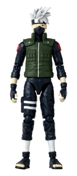 Bandai Naruto Shippuden Kakashi Hatake 6.5" (Fourth Great Ninja War) Anime Heroes Action Figure -Little Things Toys 36963BANDAI 000 004