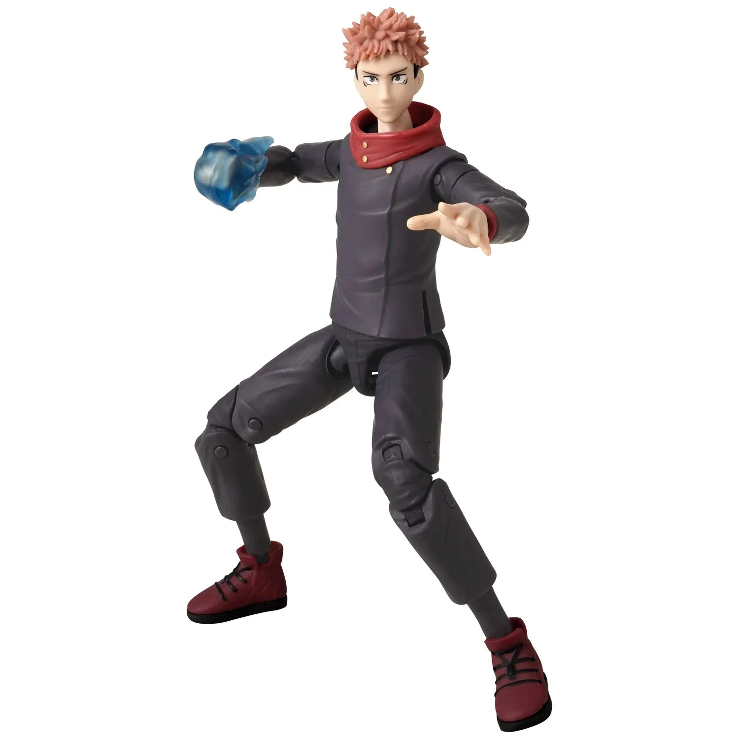 Bandai Jujutsu Kaisen Yuji Itadori 6.5" Anime Heroes Action Figure 3 Bandai Jujutsu Kaisen Yuji Itadori 6.5" Anime Heroes Action Figure - Image 3