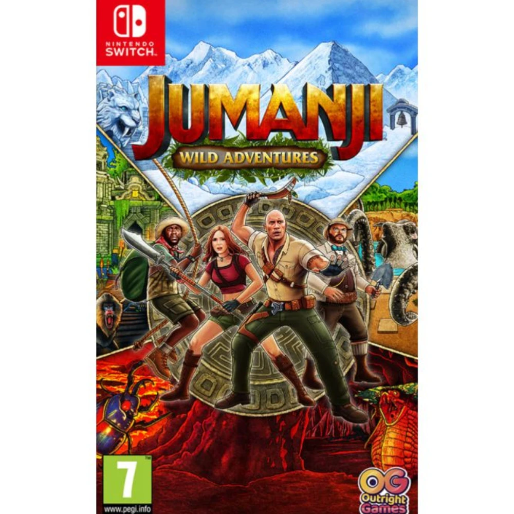Nintendo Switch: NSW Game: JUMANJI WILD ADVENTURE 1 Nintendo Switch: NSW Game: JUMANJI WILD ADVENTURE