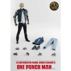 ThreeZero ONE PUNCH MAN: GENOS ( SEASON 2) - Deluxe -Little Things Toys 3Z0138DV 000 003