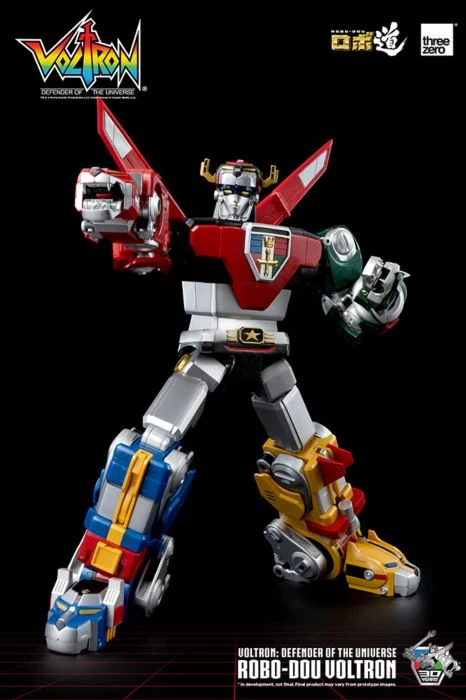 Voltron: Defender Of The Universe Robo-Dou Voltron 10” Action Figure By Threezero 3 Voltron: Defender Of The Universe Robo-Dou Voltron 10” Action Figure By Threezero - Image 3