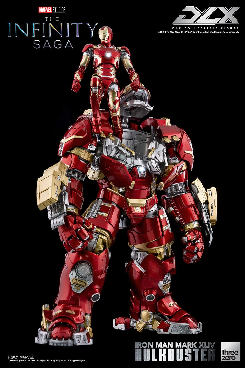 ThreeZero Marvel Infinity Saga Iron Man Mark 44 Hulkbuster DLX Figure 5 ThreeZero Marvel Infinity Saga Iron Man Mark 44 Hulkbuster DLX Figure - Image 5