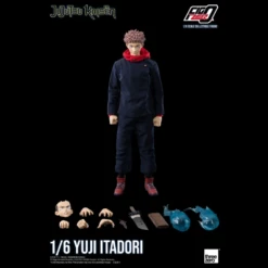 Jujutsu Kaisen Yuji Itadori 1/6 Scale FigZero Action Figure By ThreeZero