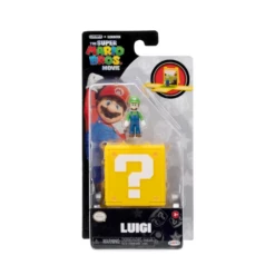 JAKKS PACIFIC Nintendo Super Mario Movie 1.25" Mini Action Figure - Luigi