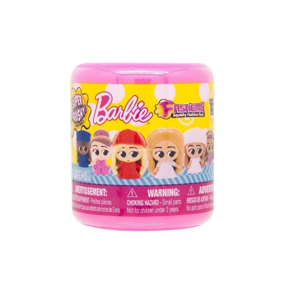 Mash'Ems 50850 Fash'Ems Barbie Squishy Collectible Toy, Assorted Colour, Pack Of 1 1 Mash'Ems 50850 Fash'Ems Barbie Squishy Collectible Toy, Assorted Colour, Pack Of 1