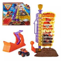 SPIN MASTER Monster Jam El Toro Loco Big Air Challenge 1;64 Scale Monster Truck -Little Things Toys 6045029N 000 004