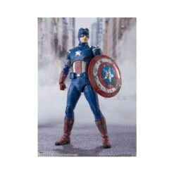 Bandai Tamashii : S.H.Figuarts - Captain America - Avengers Assemble Edition 7 Bandai Tamashii : S.H.Figuarts - Captain America - Avengers Assemble Edition -Little Things Toys 612847 000 004