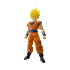 Dragon Ball Z Super Saiyan Full Power Son Goku 1/12 Scale Action Figure By Bandai Tamashii