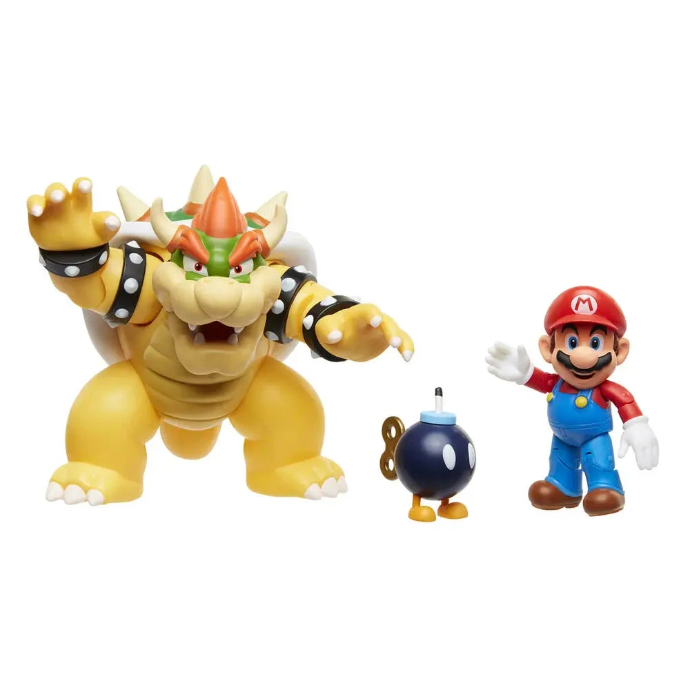 JAKKS PACIFIC Nintendo Mario Vs. Bowser's Lava Battle Diorama Set 2 JAKKS PACIFIC Nintendo Mario Vs. Bowser's Lava Battle Diorama Set - Image 2