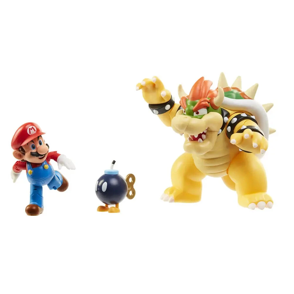 JAKKS PACIFIC Nintendo Mario Vs. Bowser's Lava Battle Diorama Set 3 JAKKS PACIFIC Nintendo Mario Vs. Bowser's Lava Battle Diorama Set - Image 3
