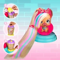 VIP Pets Fabio & Fabia Hair Salon Playset -Little Things Toys 711723 000 003