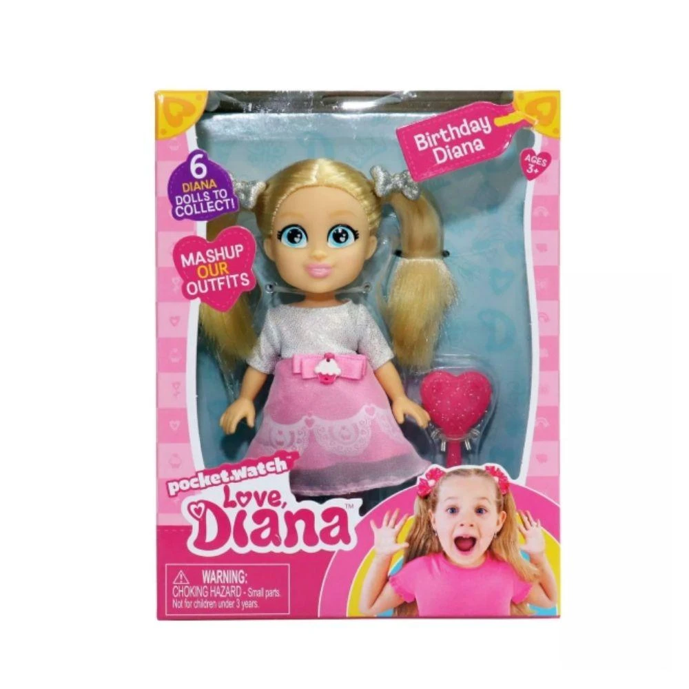 Love, Diana Birthday Diana 6in Mashup Doll 1 Love, Diana Birthday Diana 6in Mashup Doll