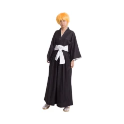 Bleach Ichigo Cosplay Costume For Adults By Trantrip (Medium)