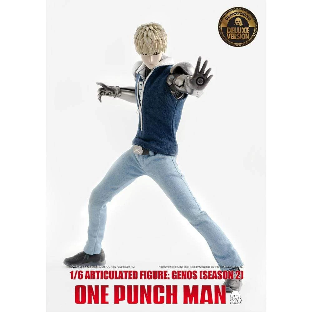 One-Punch Man 1/6Articulated Figure Genos (Second Season) By ThreeZero 2 One-Punch Man 1/6Articulated Figure Genos (Second Season) By ThreeZero - Image 2