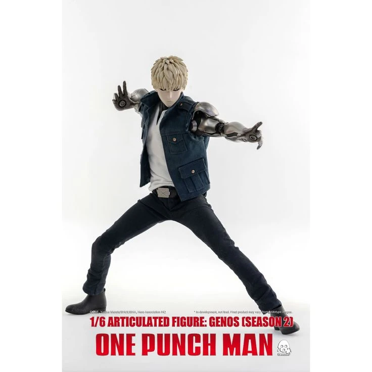 One-Punch Man 1/6Articulated Figure Genos (Second Season) By ThreeZero 3 One-Punch Man 1/6Articulated Figure Genos (Second Season) By ThreeZero - Image 3