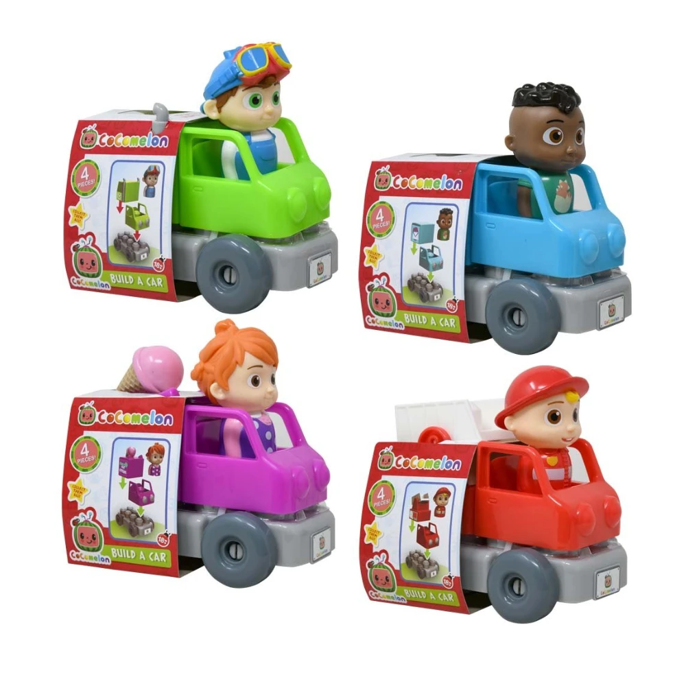 JAZWARES Cocomelon Build A Car Vehicle & Figure Playset (1 Random) 1 JAZWARES Cocomelon Build A Car Vehicle & Figure Playset (1 Random)