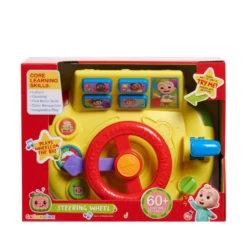 JAZWARES Cocomelon Learning Steering Wheel