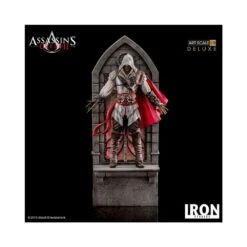 Iron Studios : Ezio Auditore Deluxe Art Scale 1/10 - Assassin’S Creed II -Little Things Toys 99936 000 004