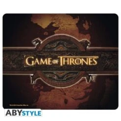 GAME OF THRONES - Mousepad - Logo & Card