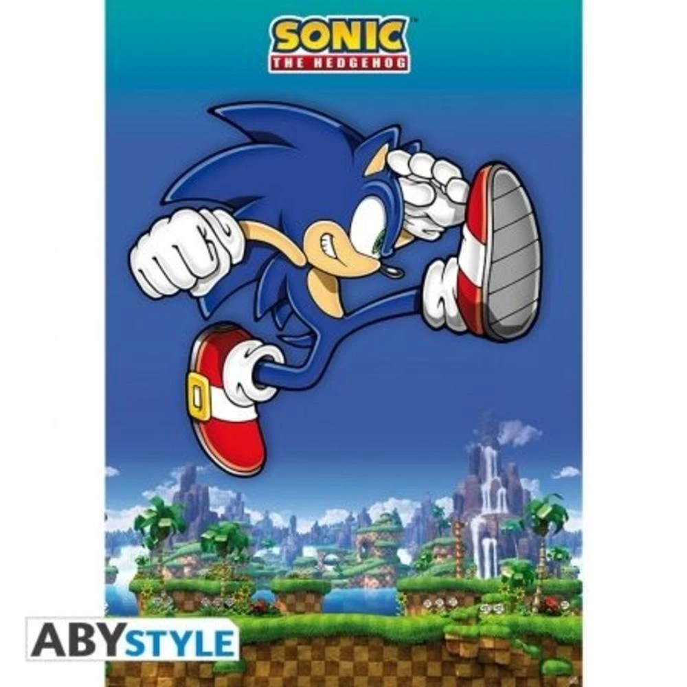 Sonic Poster - "Sonic Jump" 1 Sonic Poster - "Sonic Jump"