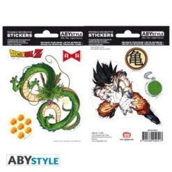 DRAGON BALL -Stickers - 16x11cm/ 2 Sheets - DBZ/ Shenron