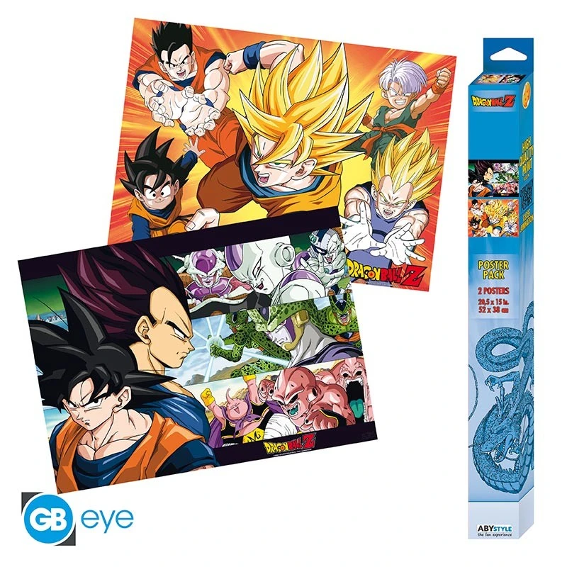 Dragon Ball Saiyans 52X38 Cm Set 2 Chibi Posters By Abysse 2 Dragon Ball Saiyans 52X38 Cm Set 2 Chibi Posters By Abysse - Image 2